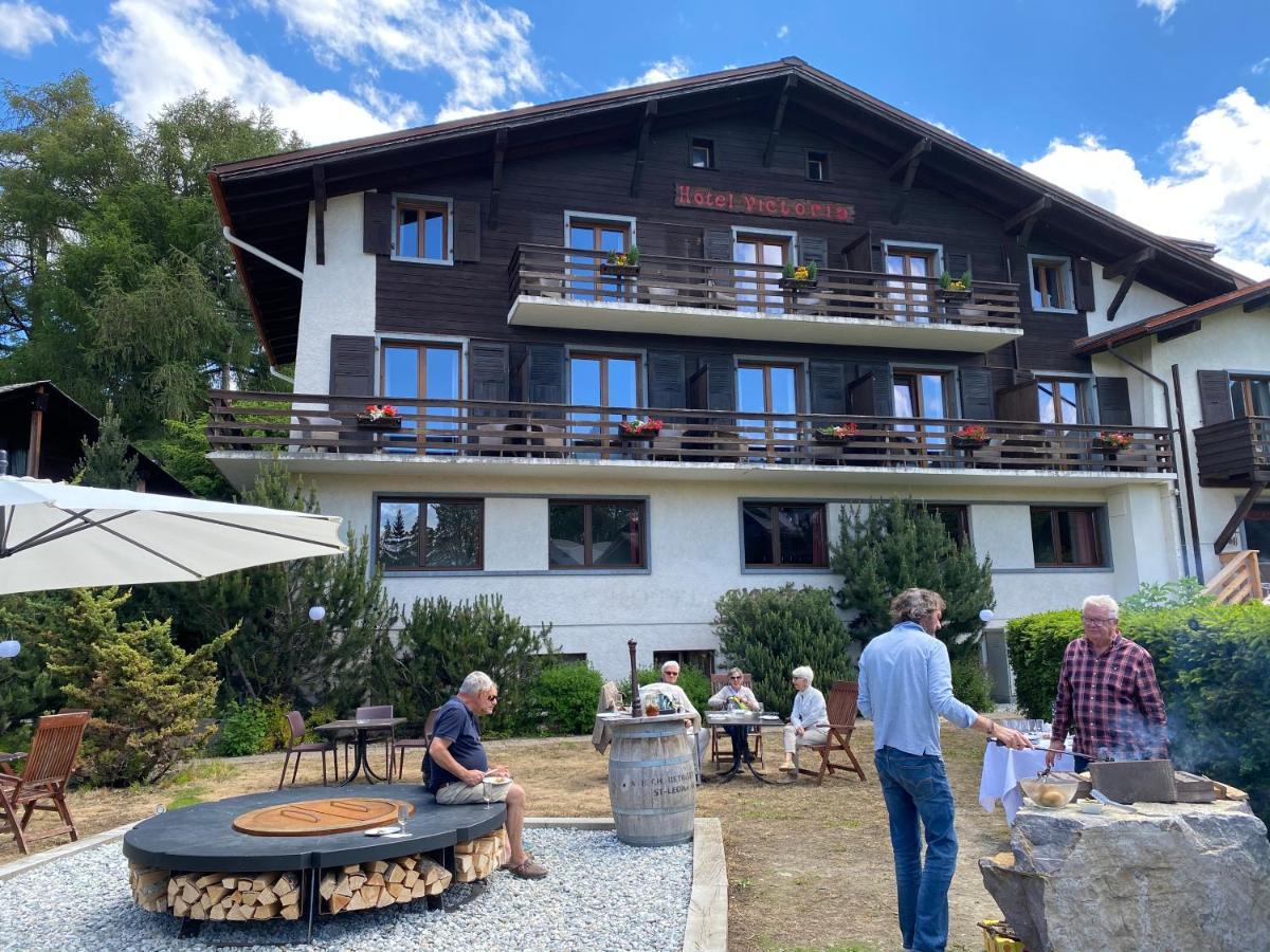 Villa Victoria Retreat Vercorin Esterno foto